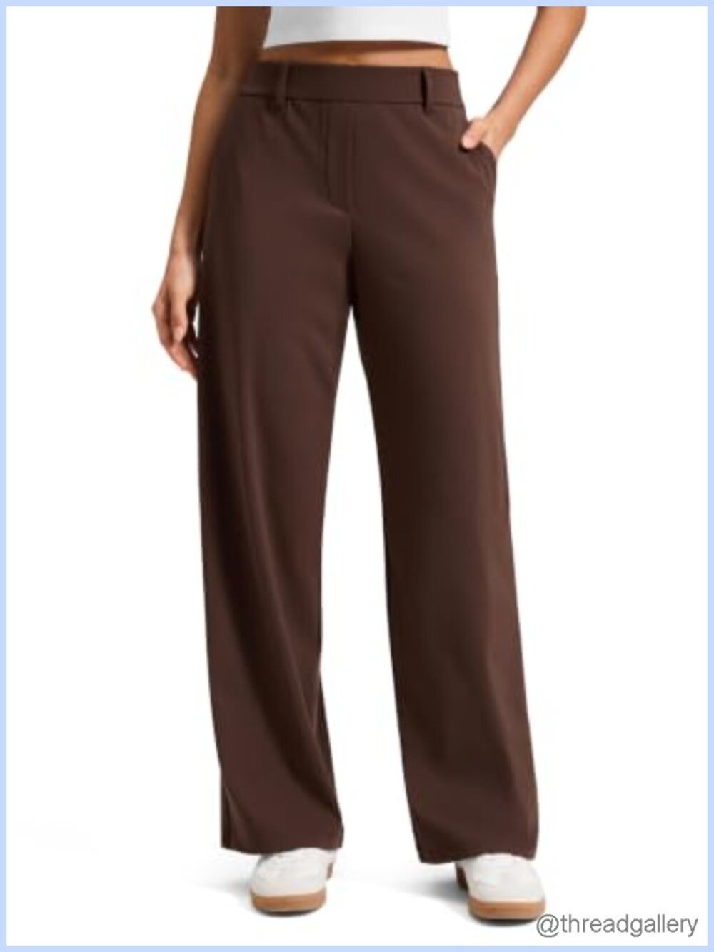 4-Way Stretch Straight Leg High Rise Work Pants 30" Inseam